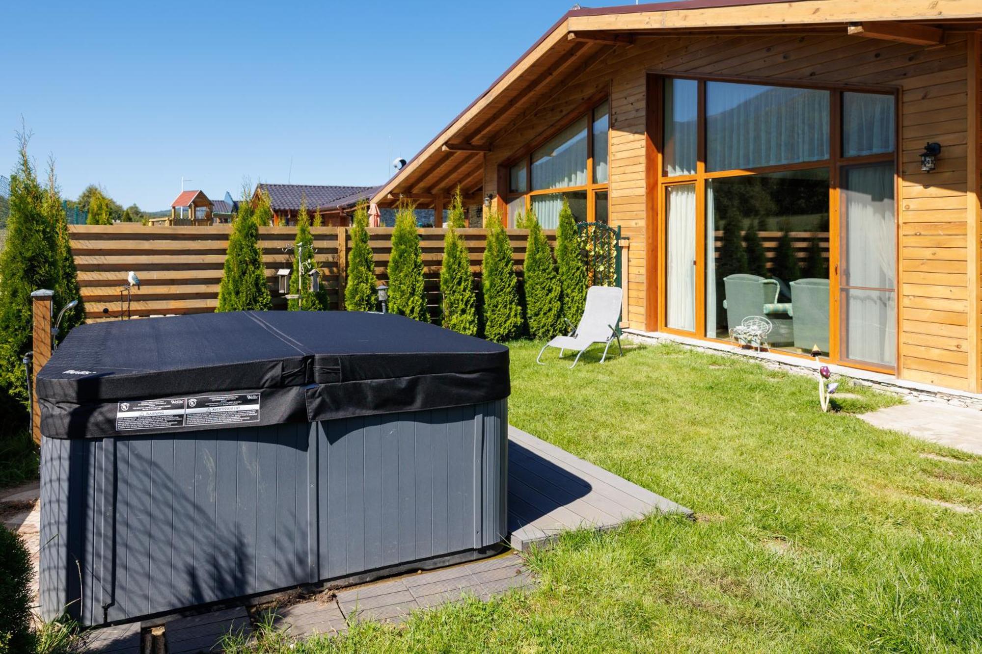 Mountain Villa Aleksia- With Jacuzzi Razlog Eksteriør billede